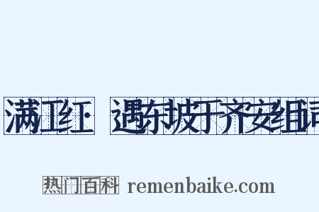 满江红·遇东坡于齐安组词是什么意思的图片
